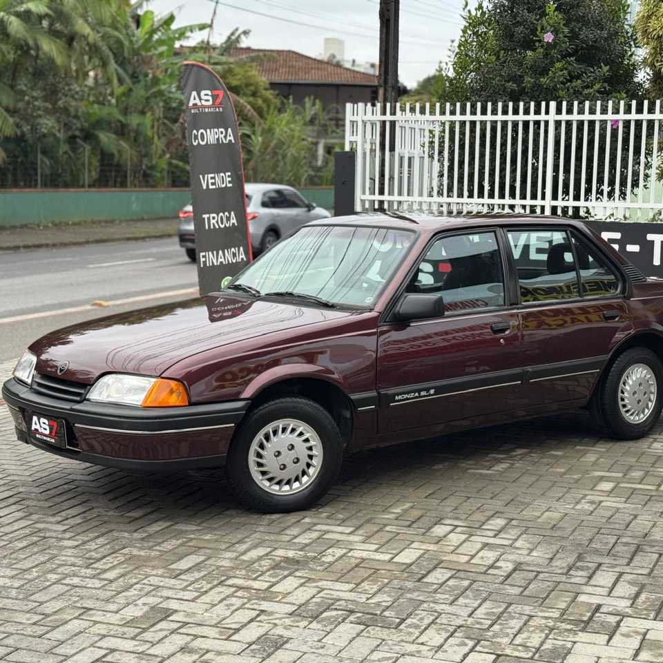 Chevrolet Monza SL/E 2.0 Gasol. Mec. 1992 Placa Preta